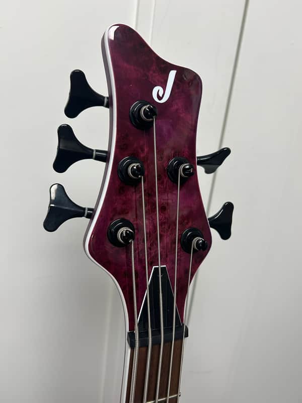 Jackson X Series Spectra SBXP V Five String Bass - Transparent Purple Burst