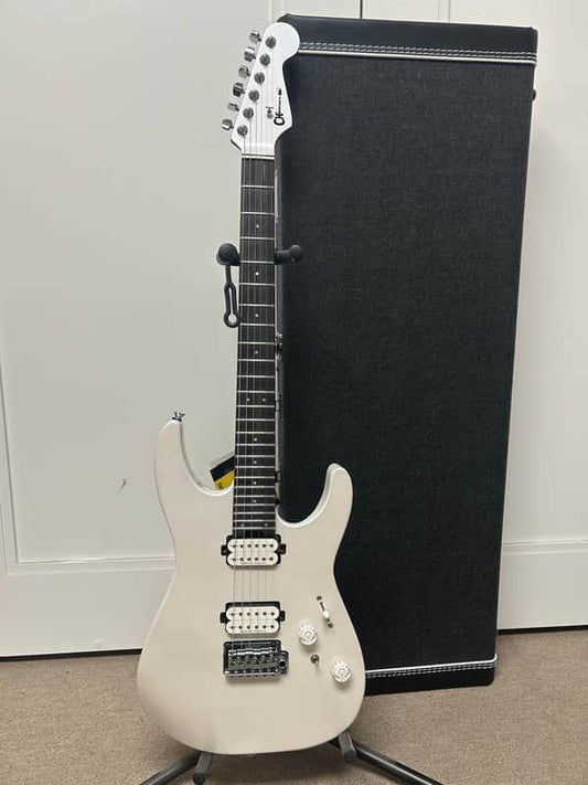 Charvel Pro-Mod Plus Dinky DK24 HH 2PT E Electric Guitar - Celestial Silk
