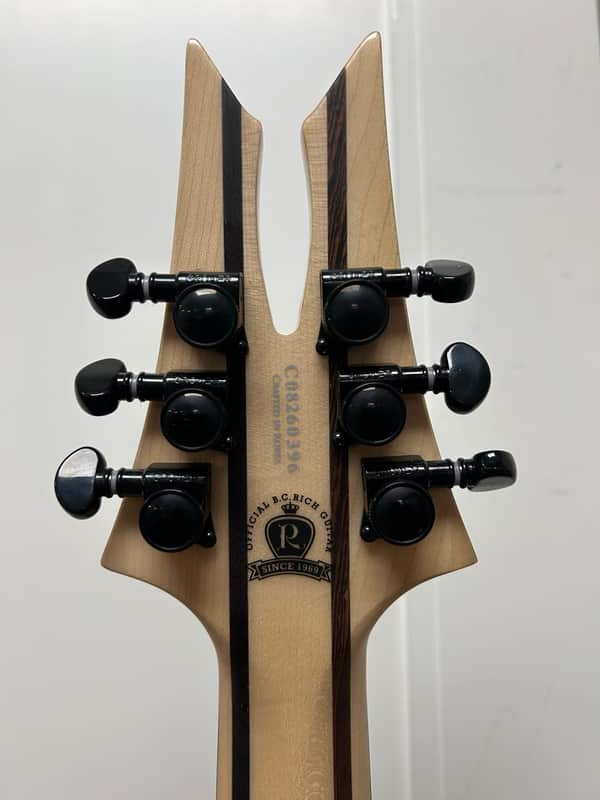 BC Rich Andy James Signature Assassin 6 Electric Guitar - Trans Green