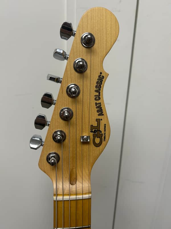 G&L Tribute Series ASAT Classic Electric Guitar w/Maple Fretboard- Black
