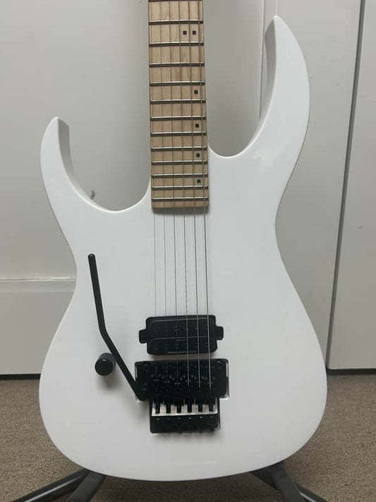 BC Rich Gunslinger II Prophecy Left Handed Electric Guitar - White Pearl