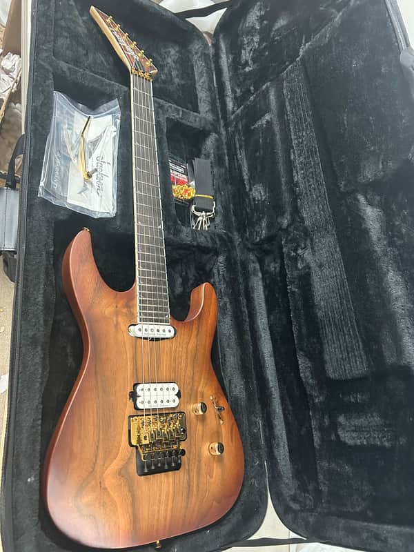 Jackson Concept Series SL Walnut HS Soloist Electric Guitar- Natural