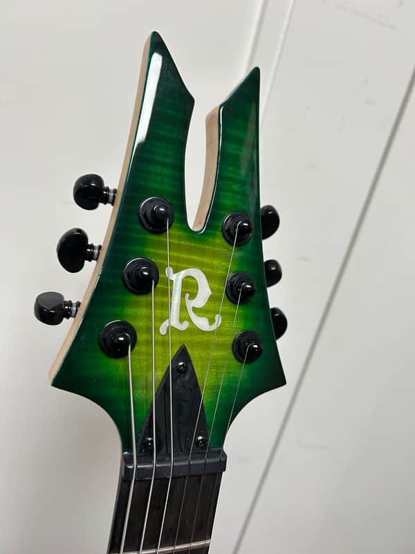 BC Rich Andy James Signature Assassin 6 Electric Guitar - Trans Green