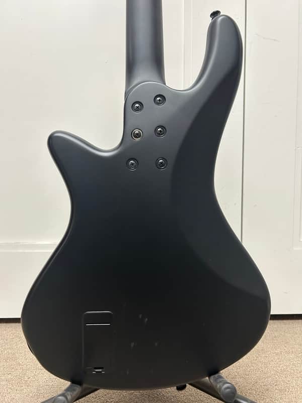 Schecter Stiletto Stealth-4 Active 4-String Bass - Satin Black