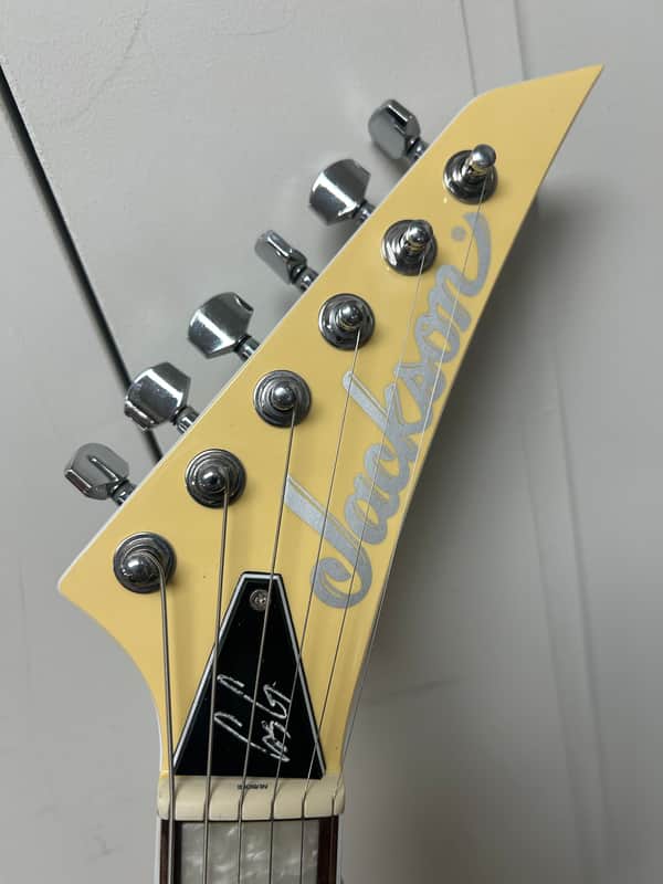 Jackson Pro Series Gus G. Signature Star Electric Guitar - Ivory