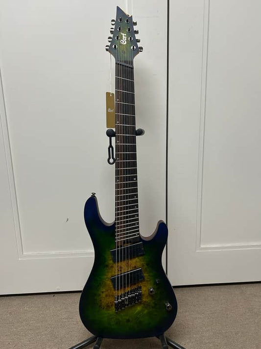 Cort KX508MS Multiscale II 8-String Electric Guitar - Marina Blue Burst - B-Stock