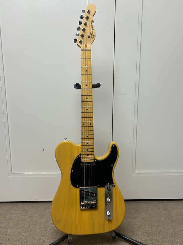 G&L Tribute Series ASAT Classic Electric Guitar w/Maple Fretboard - Butterscotch Blonde