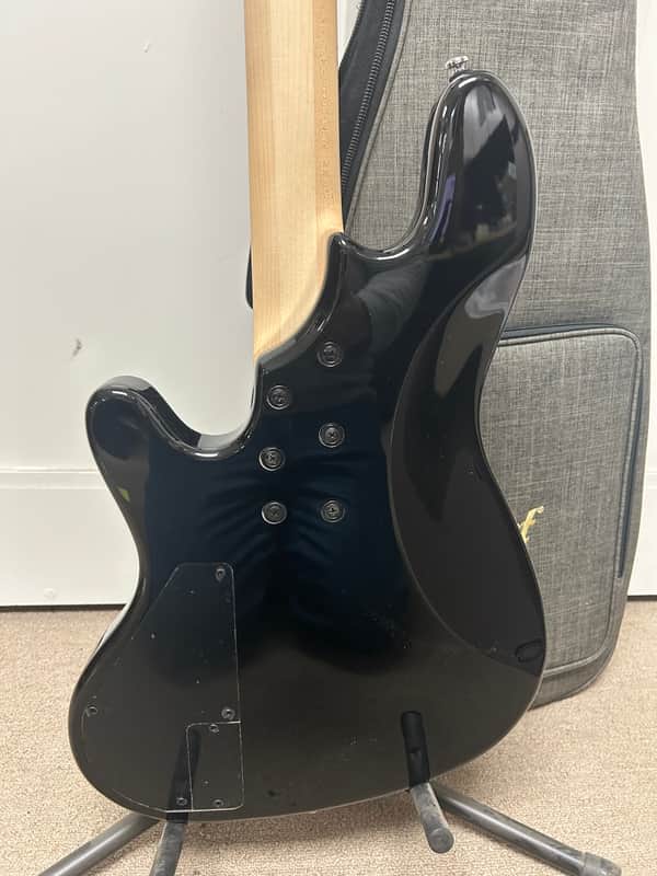 Cort Elrick NJS 4 Four String Electric Bass Guitar - Black