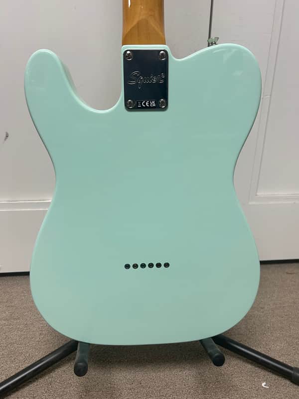 Squier Classic Vibe '60s Telecaster Thinline Semi Hollow Body Electric Guitar - Sonic Blue