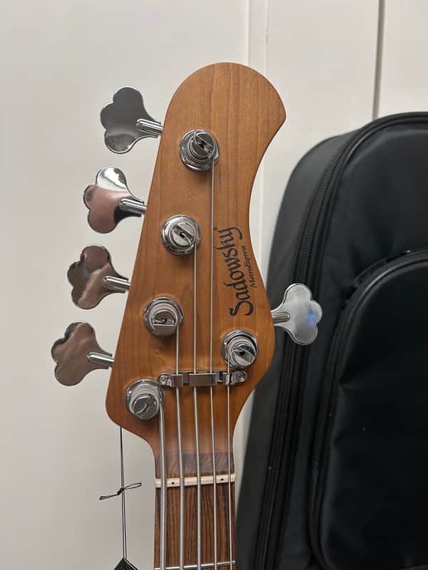 Sadowsky MetroExpress Vintage J/J 5 String Bass w/Morado Fingerboard - Olympic White