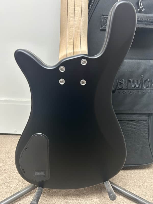 Warwick Rockbass Artist Line Robert Trujillo 5 String Bass Guitar - Black