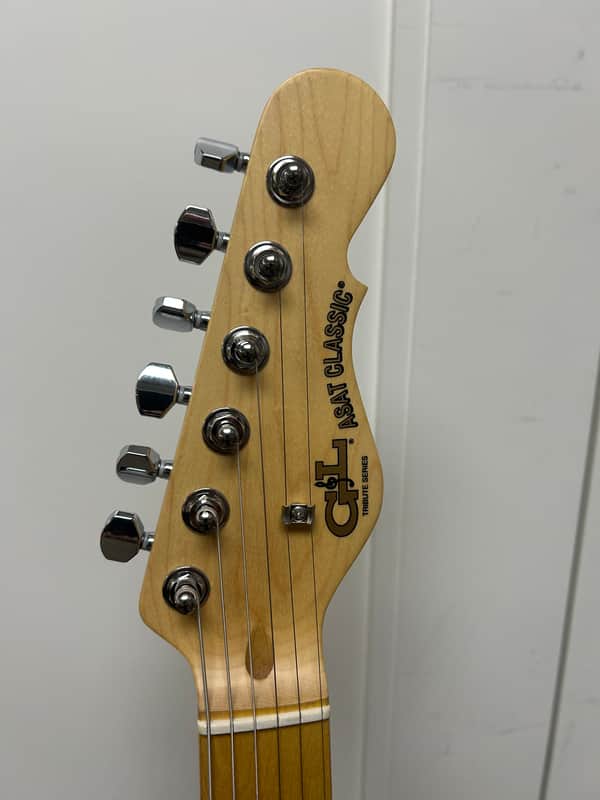 G&L Tribute Series ASAT Classic w/Maple Fretboard Electric Guitar - Tobacco Sunburst