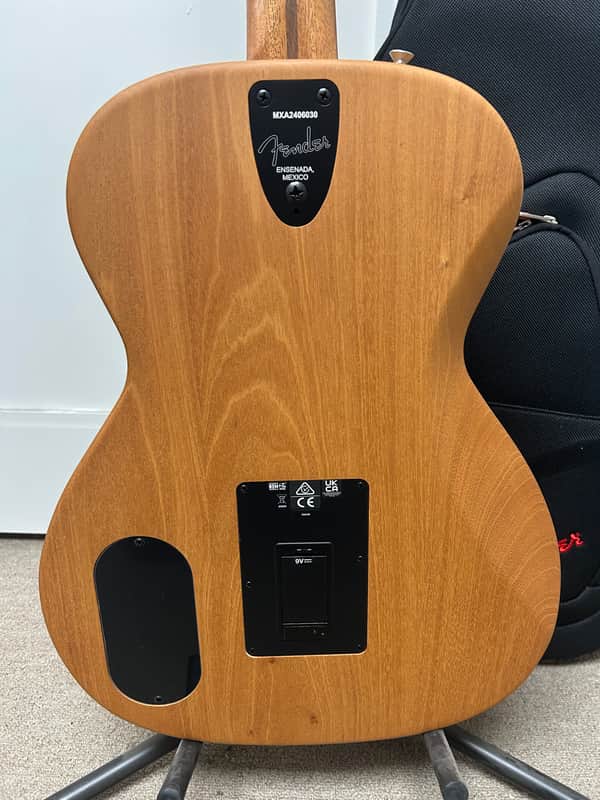 Fender Highway Series Acoustic/Electric Parlor Mahogany Top - All Mahogany