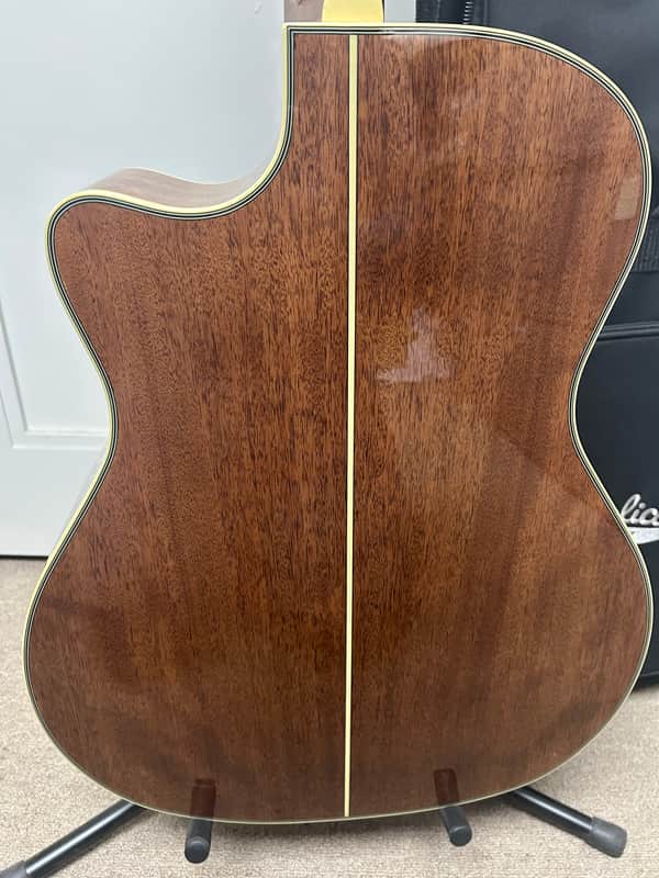D'Angelico Excel Gramercy Grand Auditorium Acoustic Guitar with Electronics - Autumn Burst