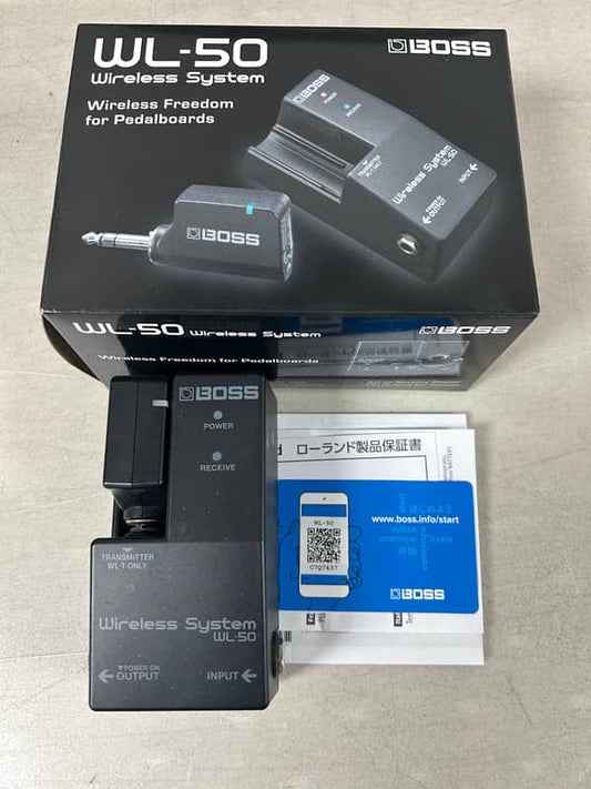 Boss WL-50 Wireless Pedal Board System - Black