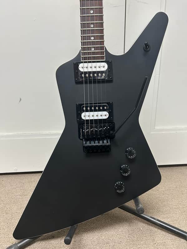 Dean ZX Floyd Electric Guitar - Black Satin