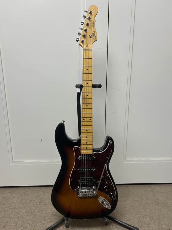 G&L Tribute Series Legacy HSS Electric Guitar w/Maple Fretboard - 3-Tone Sunburst