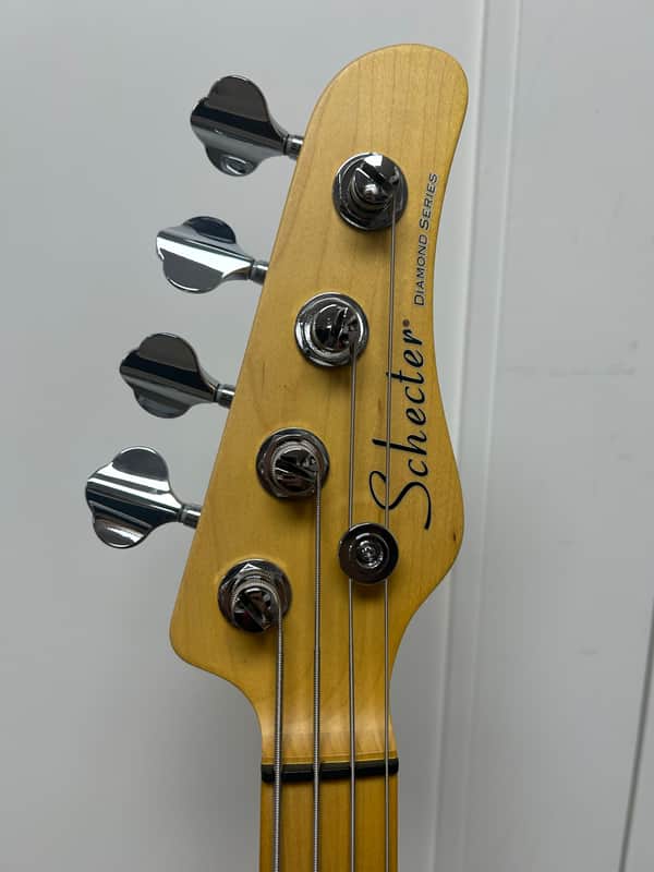 Schecter CV-4 4 String Electric Bass Guitar - Ivory