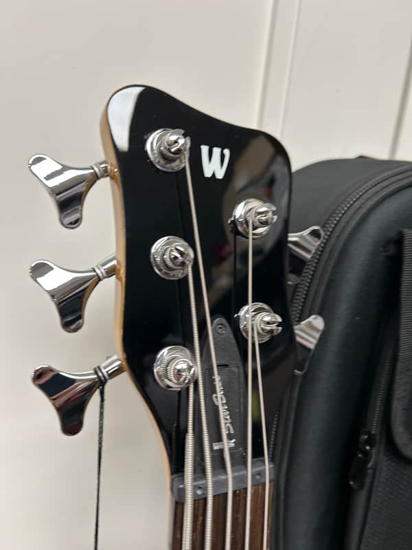 Warwick RockBass Star Bass 5-String Semi-Hollow Bass Guitar 2025 - Metallic Gold High Polish