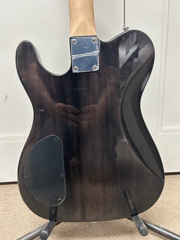 G&L Tribute Series ASAT Deluxe Carved Top w/Rosewood Fretboard - Trans Black