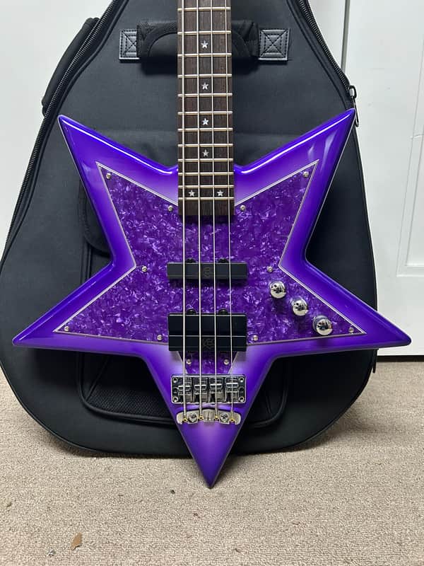 Warwick Rockbass Artist Line Bootsy Collins Space Bass 2025 - Bootsy Purple