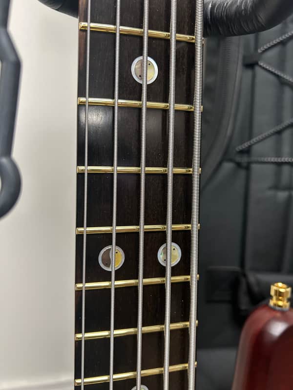 Warwick Teambuilt Streamer LX Limited Edition 2025 5-string Bass Guitar LEFT HANDED - Honey Sunset Burst