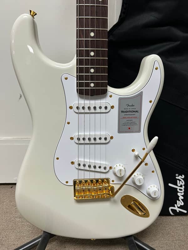Fender Made in Japan Traditional 60s Stratocaster 2025 - White Pearl