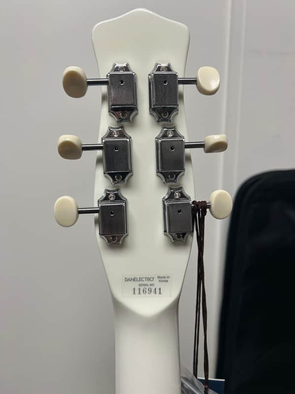 Danelectro PB Special Semi Hollowbody Electric Guitar - White Brand New w/Free Gigbag
