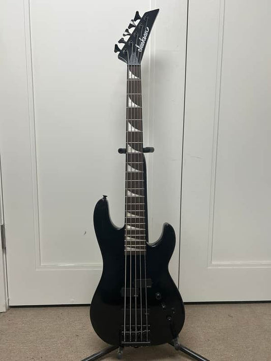 Jackson X Series David Ellefson Signature 30th Anniversary Concert Bass 5 String CBX V - Gloss Black