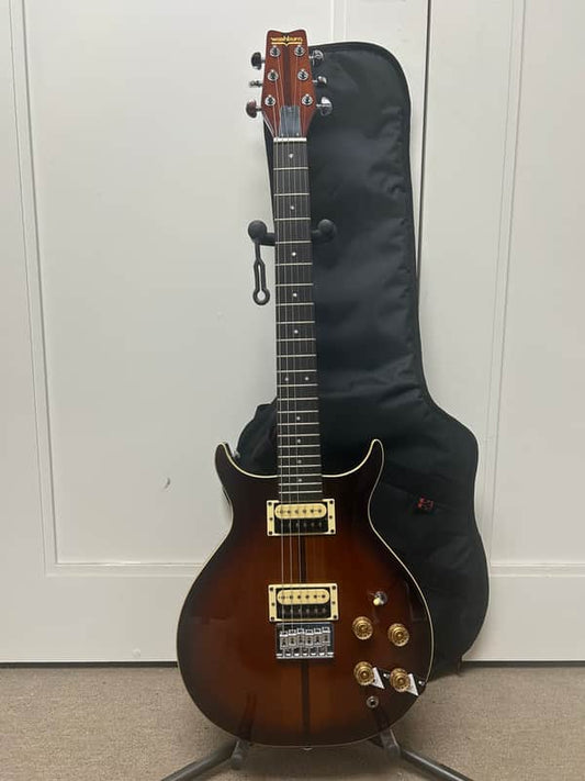 Washburn H10TS Wing Series Hawk Electric Guitar - Tobacco Sunburst w/Free Gigbag