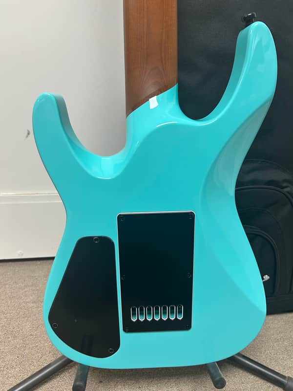 Jackson Pro Series Josh Smith Signature Soloist SL7 ET Evertune Electric Guitar - Dark Surf Green