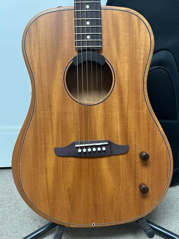 Fender Highway Series Dreadnought Acoustic Electric Guitar - All Mahogany