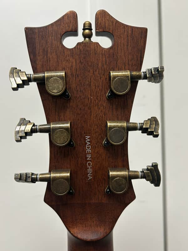 D'Angelico Premier Lexington Dreadnought Acoustic Guitar w/Electronics - Vintage Natural