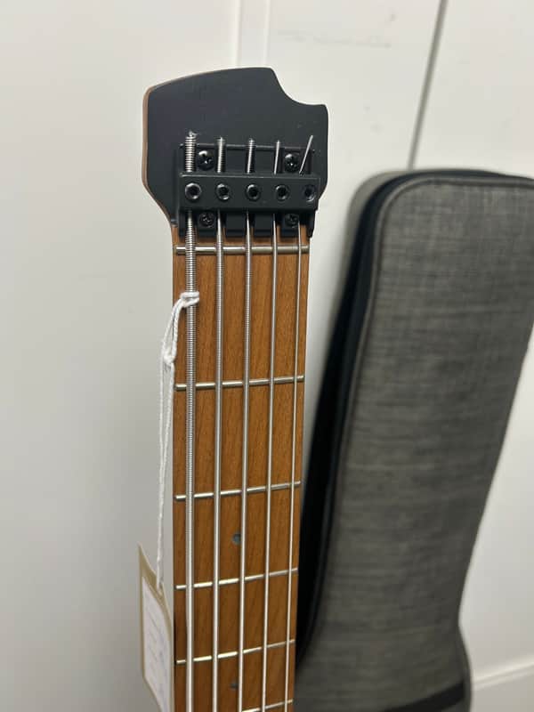 Cort Artisan Space 5 Headless 5 String Bass Guitar - Star Dust Green