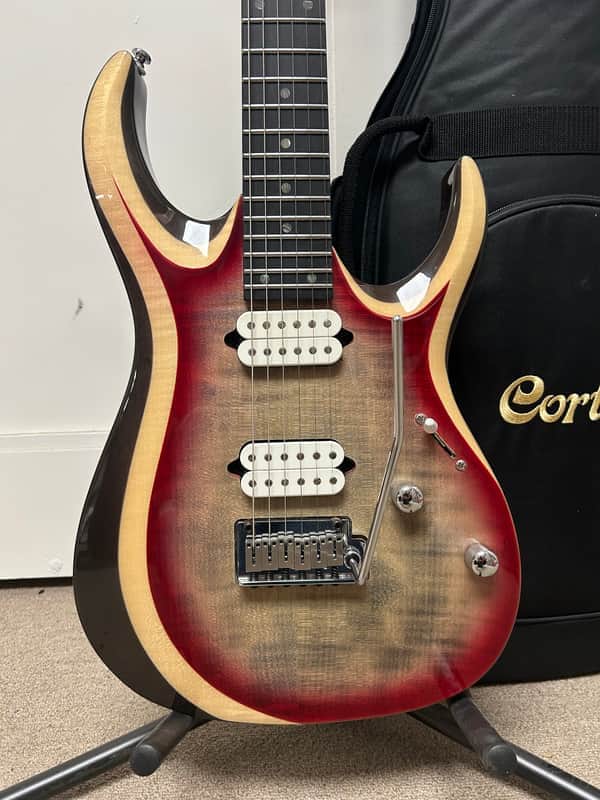 Cort X700 Duality II Electric Guitar - Lava Burst