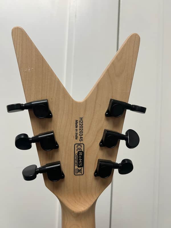 Dean ZX Floyd Electric Guitar - Black Satin