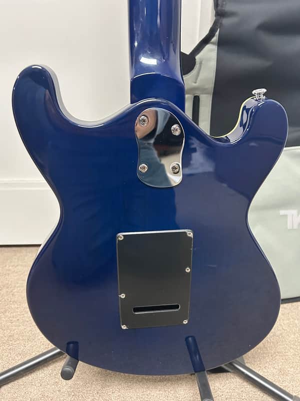 Danelectro 66BT Baritone Electric Guitar - Transparent Blue - Brand New w/Free Gigbag