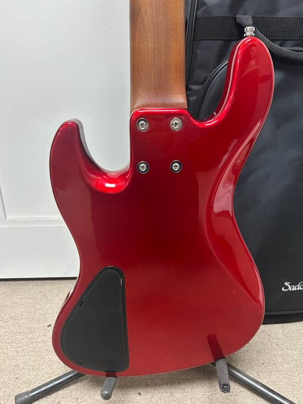 Sadowsky MetroExpress Vintage J/J 5 String Bass w/Morado Fingerboard - Candy Apple Red