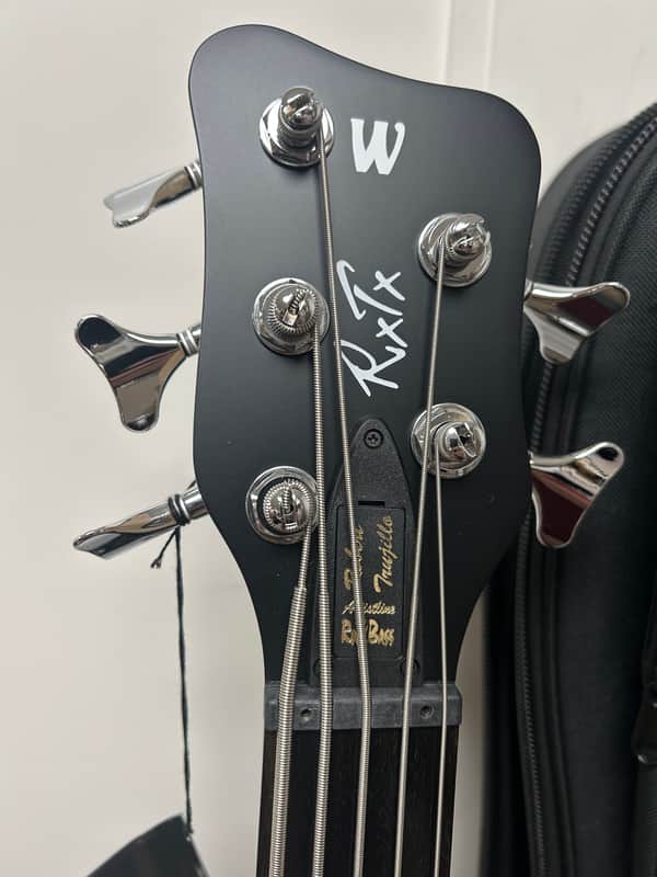 Warwick Rockbass Artist Line Robert Trujillo 5 String Bass Guitar - Black
