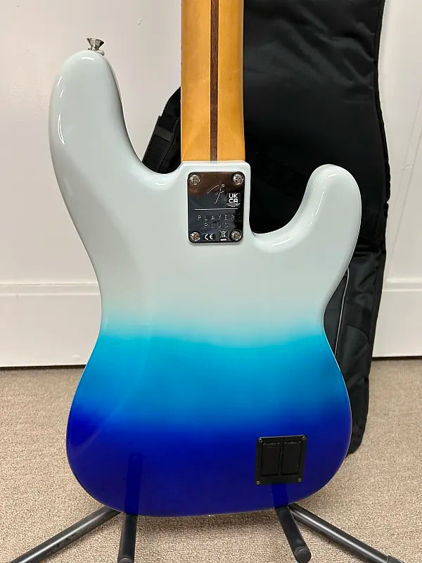 Fender Player Plus Active Precision Bass Left Handed - Belair Blue