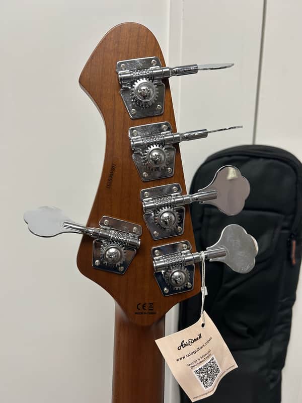 Aria Pro II 313-MK2/5 5 String Detroit Bass - Open Pore Natural- Brand New w/Free Gigbag