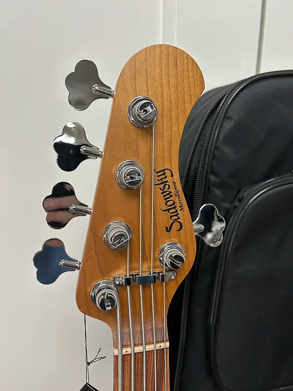 Sadowsky MetroExpress Vintage J/J 5 String Bass w/Morado Fingerboard 2024 - Champagne Metallic