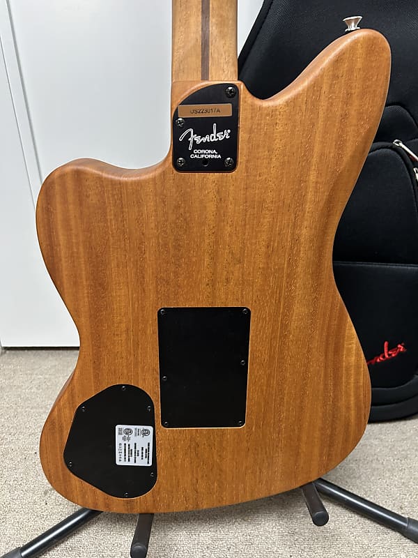 Fender American Acoustasonic Jazzmaster Acoustic Electric Guitar - Natural