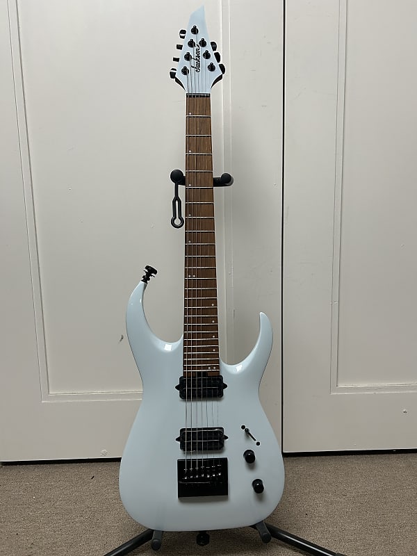 Jackson Pro Series Misha Mansoor Signature Juggernaut ET7 Seven String Guitar - Gulf Blue