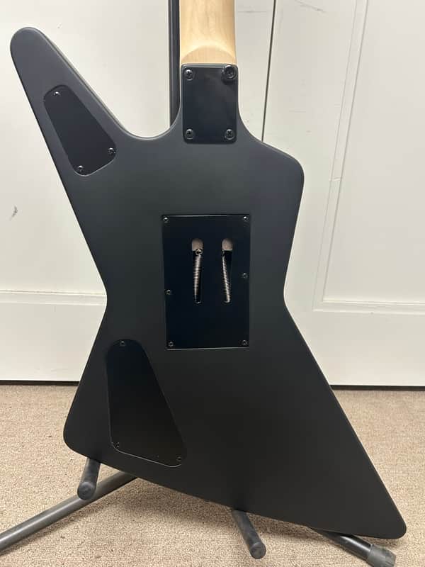 Dean ZX Floyd Electric Guitar - Black Satin