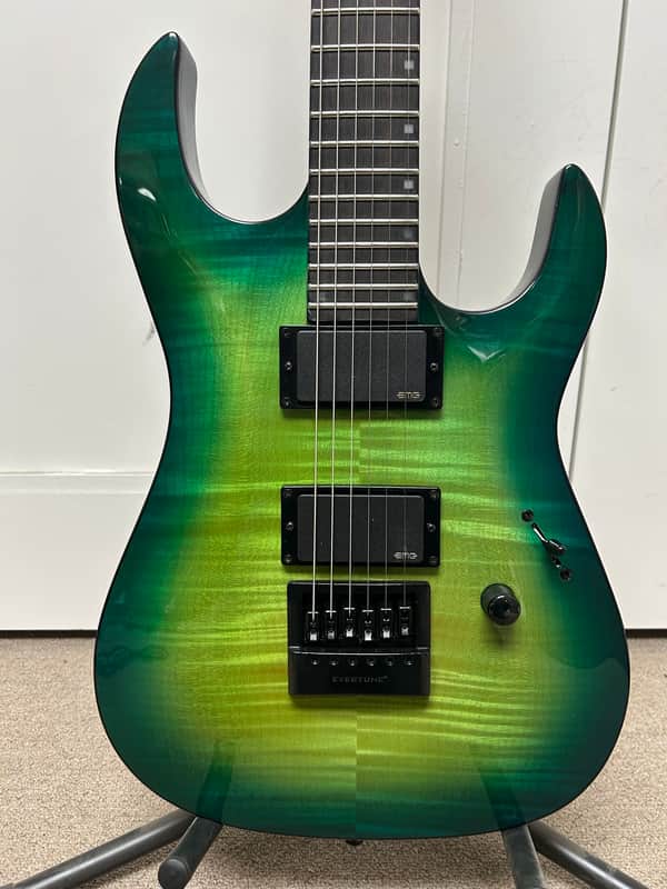 BC Rich Andy James Signature Assassin 6 Electric Guitar - Trans Green