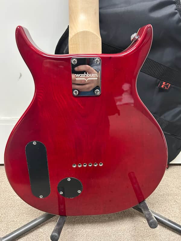 Washburn R5CB Wing Series Raven Electric Guitar - Cherry Sunburst w/Free Gigbag