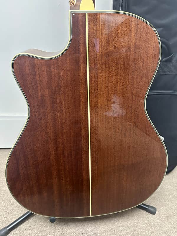 D'Angelico Excel Gramercy Grand Auditorium Acoustic Guitar with Electronics - Vintage Sunset
