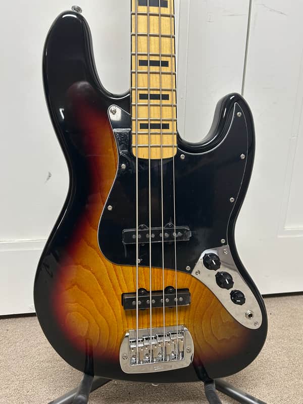 G&L Tribute Series JB Electric Bass Guitar - 3-Tone Sunburst