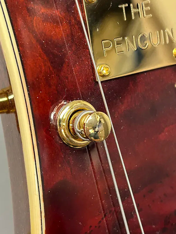 Gretsch G6134TGQM-59 Limited Edition Semi Hollowbody Quilt Classic Penguin with Bigsby - Forge Glow